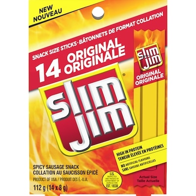 Slim Jim Classic 112 g, $6.24/100g