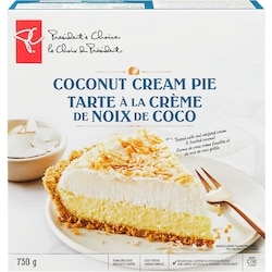 President's Choice Coconut Cream Pie 730 g, $1.92/100g