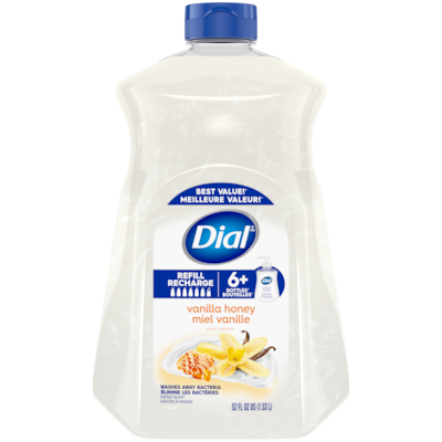 Dial Liquid Hand Soap Refill, Vanilla Honey 1530 ml, $0.55/100ml