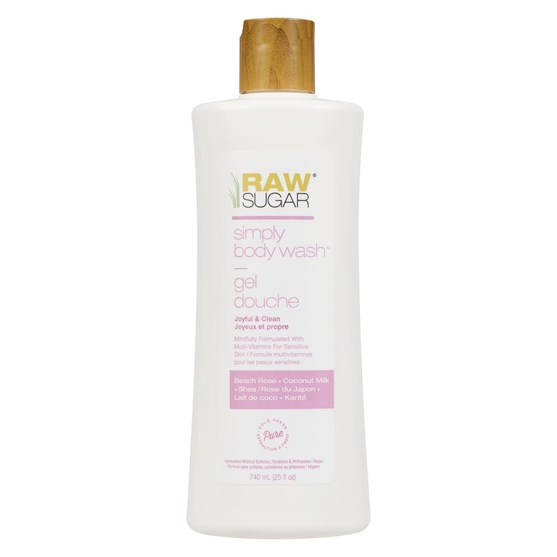 Simply Body Wash Beach Rose + Coconut Milk + Shea