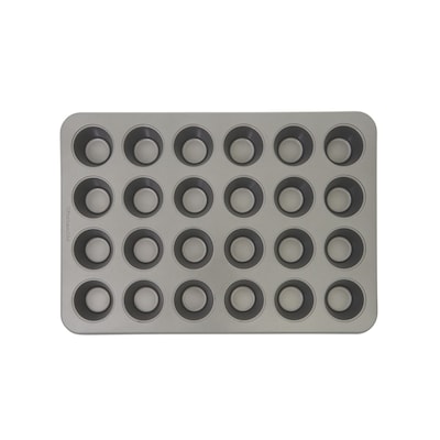 Non-Stick Steel Muffin Pan, 24-Cup