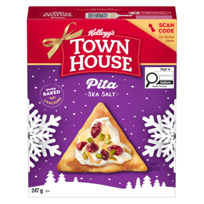 Keebler Pita Sea Salt 247 g, $1.53/100g