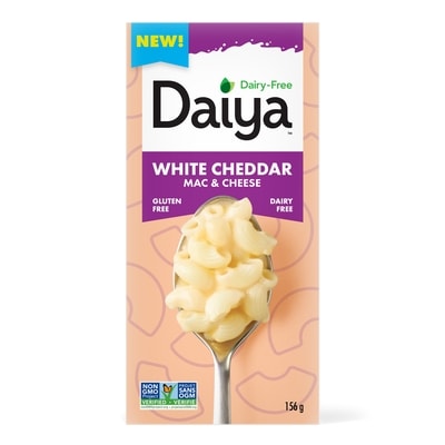 Daiya Macaroni au fromage et au cheddar blanc sans produits laitiers 1 ea, 4,25 $/1ch