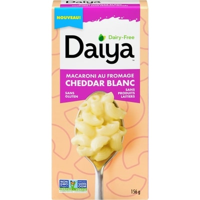 Daiya Macaroni au fromage et au cheddar blanc sans produits laitiers 1 ea, 4,00 $/1ch