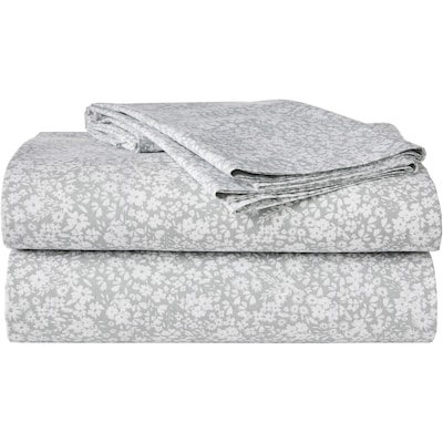 Ensemble de draps 4 pièces en coton pour très grand lit