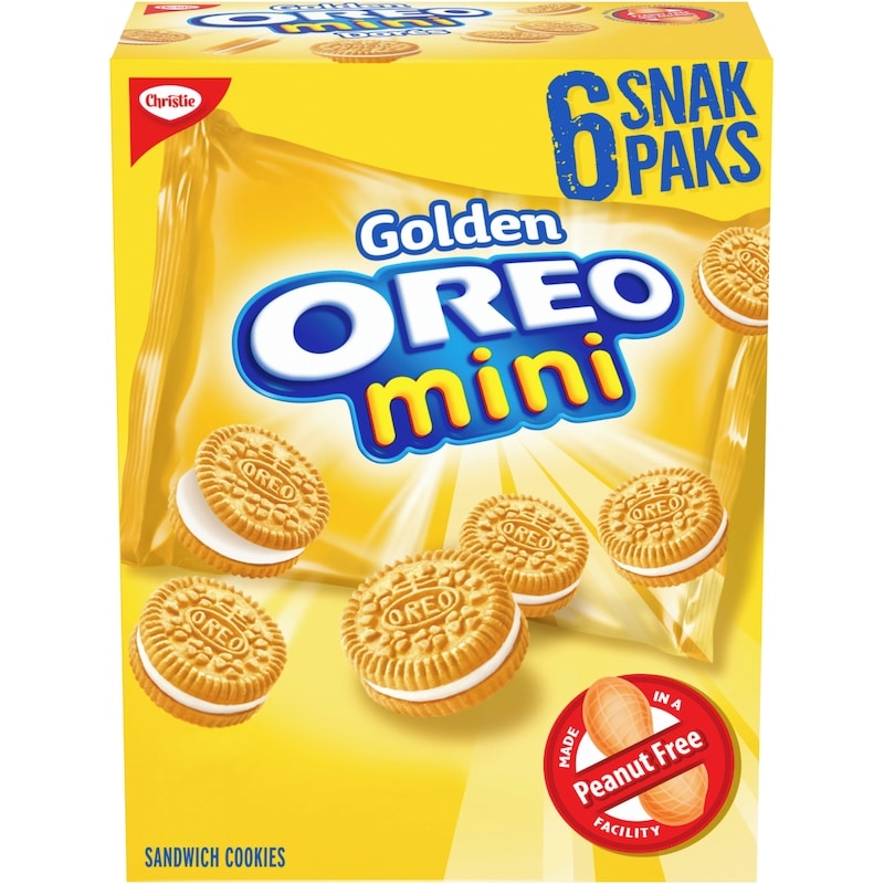 OREO, Mini Golden Cookies, Snack Pack, School Snacks