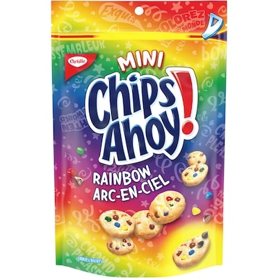 Christie Chips Ahoy! Mini Rainbow Chocolate Chip Cookies 200 g, $1.00/100g