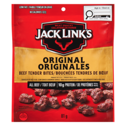 Jack Link’s Pépites de bifteck originales 81 g, 9,86 $/100g