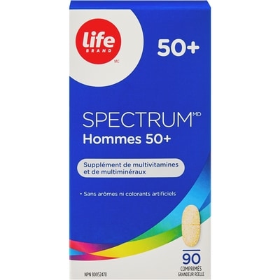 Spectrum pour hommes de 50 ans et plus, 90 comprimés