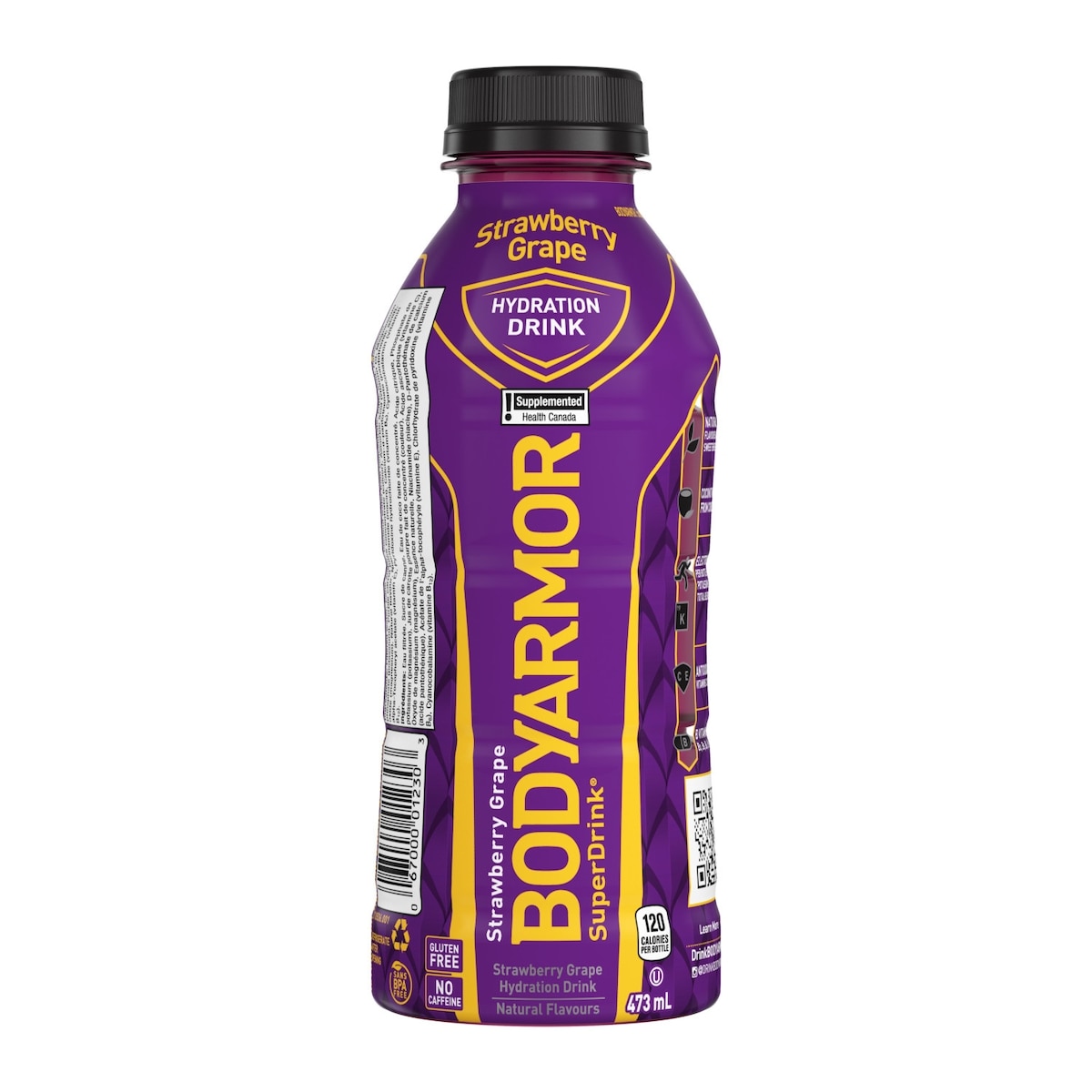 BodyArmor SuperDrink Strawberry Grape Bottle 12x473.0 ml, $0.33/100ml