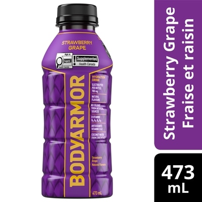 BodyArmor Strawberry Grape Bottle 473 ml, $0.59/100ml