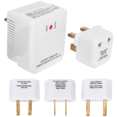 Quo Beauty 5-piece Converter Adapter Kit White 1 ea, $25.00/1ea