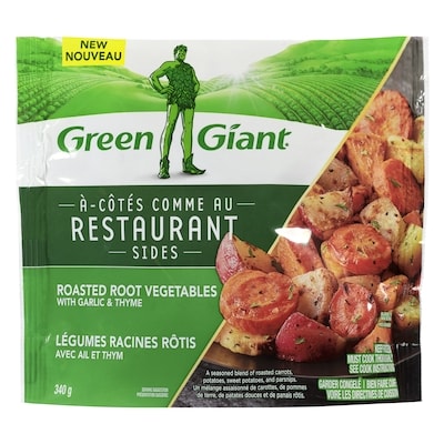 Géant Vert Légumes racines rôtis avec ail et thym 340 g, 1,47 $/100g