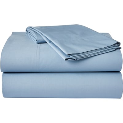Ensemble de draps 4 pièces en coton pour lit double