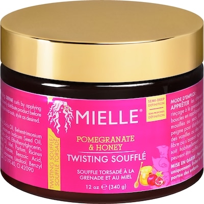 Mielle Souffle torsadé à la grenade et au miel 340 g, 6,32 $/100g