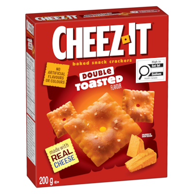 Baked Snack Crackers Double Toasted Flavour