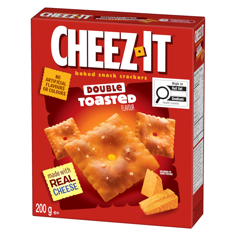 Baked Snack Crackers Double Toasted Flavour