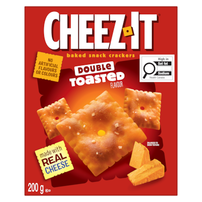Baked Snack Crackers Double Toasted Flavour