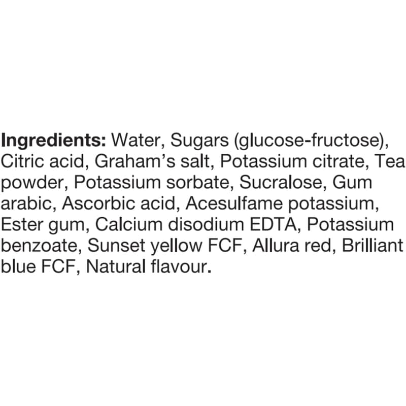 Blood Orange Iced Tea