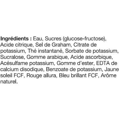 Thé glacé à l’orange sanguine