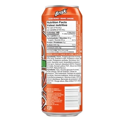 Thé glacé à l’orange sanguine