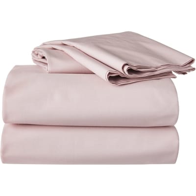 Ensemble de draps 4 pièces en coton pour lit double
