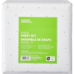 Queen Cotton Sheet 4 Piece Set