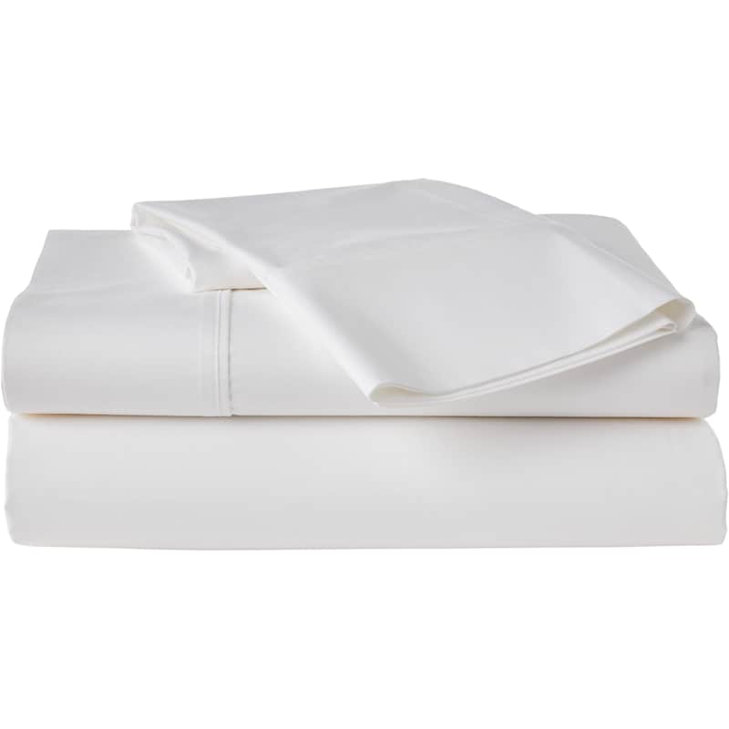Twin Percale Cotton Sheet 3 Piece Set