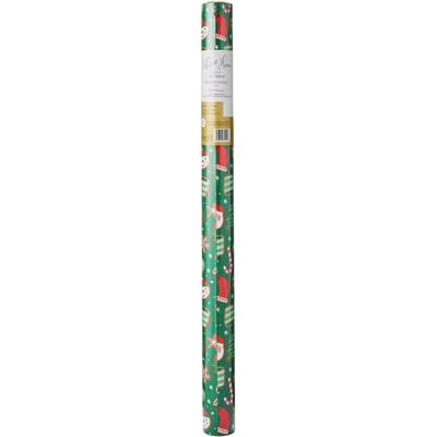 Life at Home Gros rouleau de papier-cadeau épais – temps des fêtes 1 ea, 10,00 $/1ch