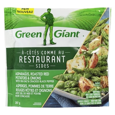 Green Giant Restaurant Sides Asparagus, Roasted Red Potatoes & Onions With Sea Salt & Cracked Black Pepper 297 g, $1.35/100g