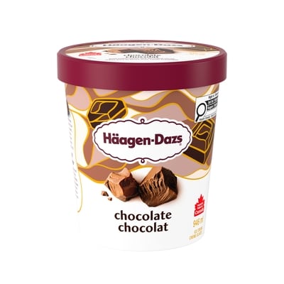 Haagen Dazs Chocolate Ice Cream 0.946 l, $1.27/100ml