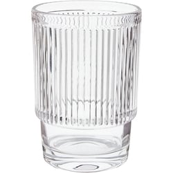 le Choix du Président Tasse striée transparente 1 ea, 5,00 $/1ch