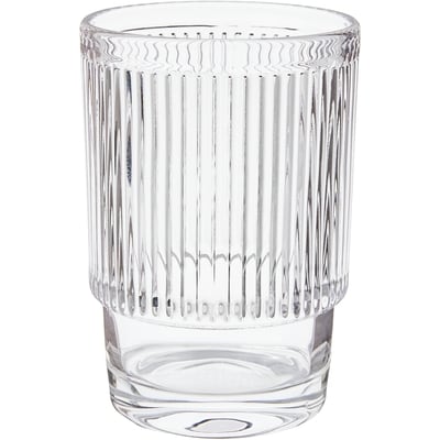 le Choix du Président Tasse striée transparente 1 ea, 8,00 $/1ch