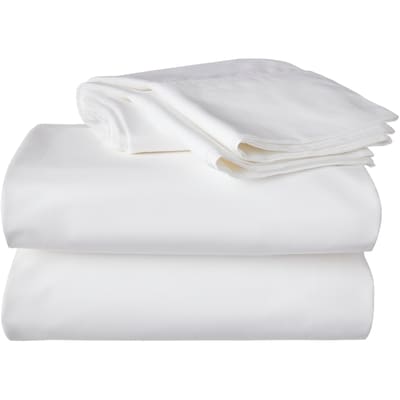 Ensemble de draps 4 pièces en coton pour très grand lit