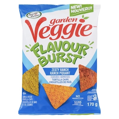 Sensible Portions Garden Veggie Flavour Burst Zesty Ranch 170 g, $3.52/100g