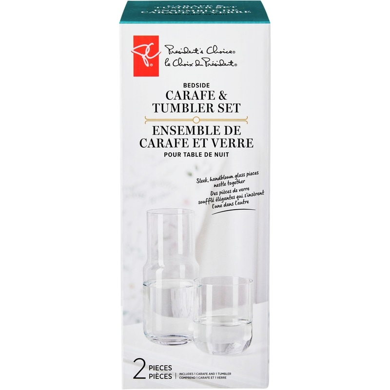 Bedside Carafe & Tumbler Set