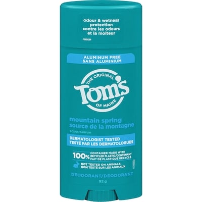 Tom's of Maine Deodorant Mountain Spring Scent 92 g, $13.78/100g