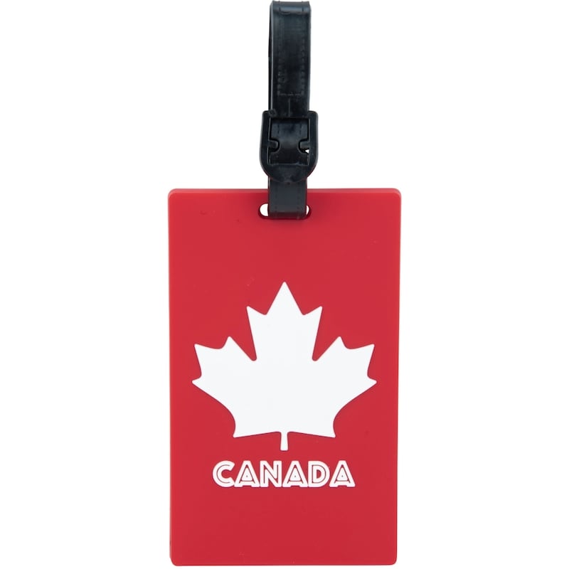 Cdn & Novelty Luggage Tag Red