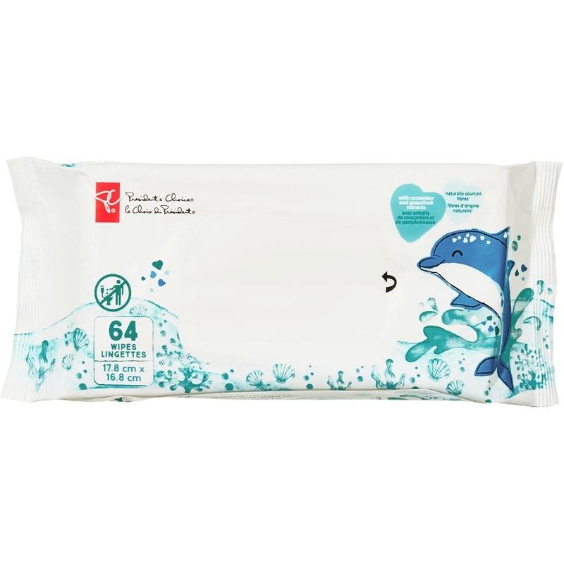 99% Water Baby Wipes 64 Wipes