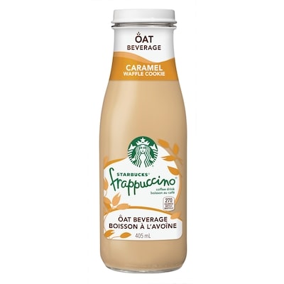 Starbucks Caramel Waffle Cookie Oat Beverage Frapp 405 ml, $0.99/100ml