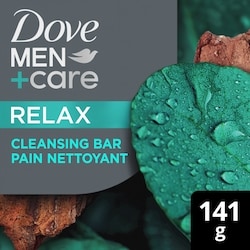 Dove Plant Powered Cleansing Bar for Men's Body, Hair, Face and Shave 141 g, $6.38/100g