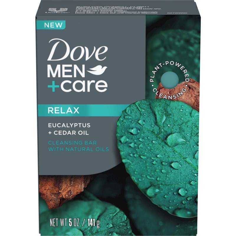 Plant Powered Cleansing Bar for Men's Body, Hair, Face and Shave