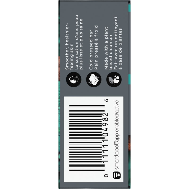 Plant Powered Cleansing Bar for Men's Body, Hair, Face and Shave