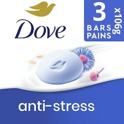Dove Beauty Bar Soap Anti-Stress Blue Chamomile & Oat Milk 318 g, $2.67/100g