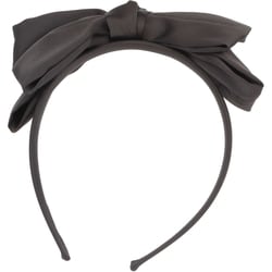 Headband Bow Black