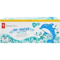 President's Choice 99% Water Baby Wipes 768 Wipes Club Size 768 ea, $0.03/1ea