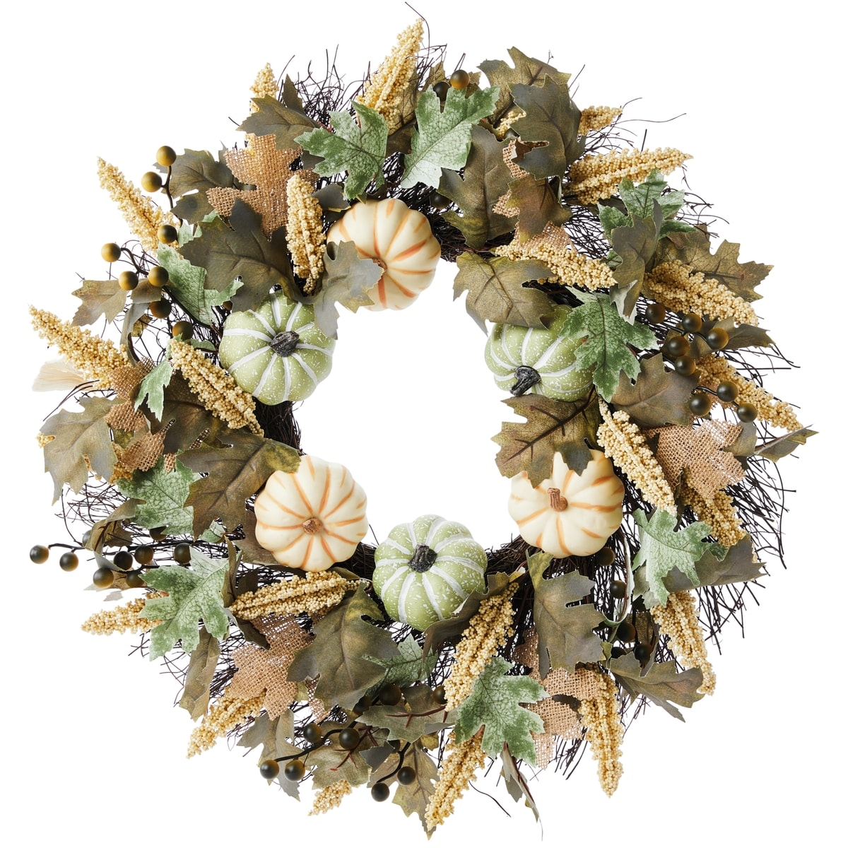 null Couronne de citrouilles automnale 1 ea, 39,00 $/1ch