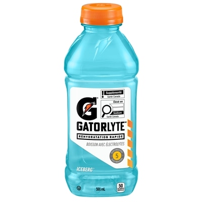 Gatorade Boisson électrolyte Glacier Freeze 591 ml, 0,64 $/100ml