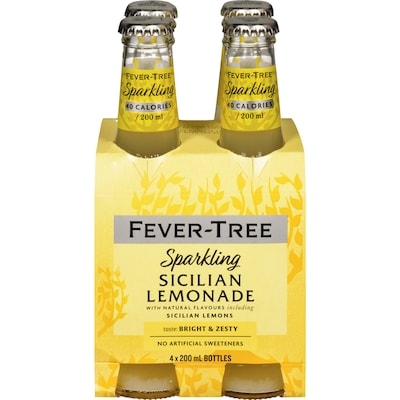 Fever Tree Sparkling Sicilian Lemonade 4x200.0 ml, $1.06/100ml