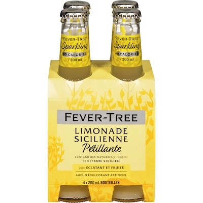 Fever-Tree Limonade sicilienne pétillante 4x200.0 ml, 1,06 $/100ml